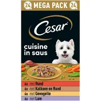 Cesar Megapakke Skåler 24 x 150 g - Landragout