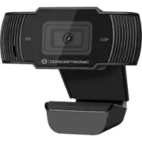 Conceptronic AMDIS03B - Nettkamera - farge - 1280 x 720 - 720p - fastfokal - lyd - USB 2.0 - DC 5 V