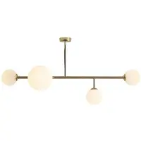 Aldex Taklampe Dione, 4 lyskilder, gull