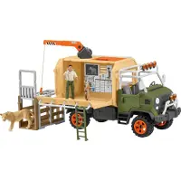 Schleich Wild Life - Stor Lastebil for Animal Rescue 42475 - - OneSize - Bil