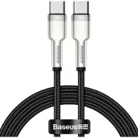 Baseus Cafule metall-USB-C-kabel 100W CATJK-C01 – 1m – svart
