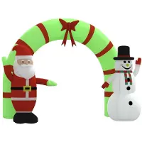 vidaXL Den medfølgende julepynten til arken er LED-lys, 270 cm