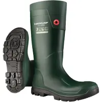 Dunlop sikkerhedsgummistøvle 611401 Purofort Terrapro S5 str 44