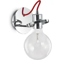 Ideal Lux Designer-vegglampe Radio i krom