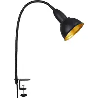 Briloner Klemmelampe Hygge Comfort light Retro, svart