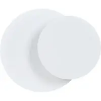 Emibig Vegglampe Circle i rund form, hvit