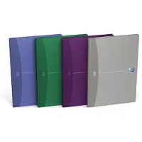 Pierre by Elba Oxford Office Essentials - Notisbok - A5 - 96 ark - hvitt papir - linjert - tilgjengelig i ulike farger - kartong