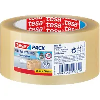 TESA Tesapack Ultra Strong - Pakketape - 50 mm x 66 m - PVC - transparent