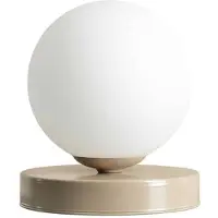 Aldex Bordlampe Joel, høyde 17 cm, beige/hvit