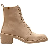 El naturalista for woman. 25660117S005_039 Leather ankle boots N5660 Lux gray -Height wedge 5.5cm (39), 5 to 8 cm, Casual, Grey