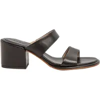 Neosens for woman. 331741101003_001 Leather sandals S3174 black -Height heel 6cm (42), 5 to 8 cm, None, Casual, Party