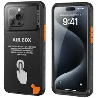 Mtp Products iPhone 15 Pro Max ShellBox Air Box vanntett etui - svart