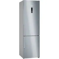 Siemens iQ500 KG39NAIBT kombiskap 363 L klasse B 60 cm rustfritt stål