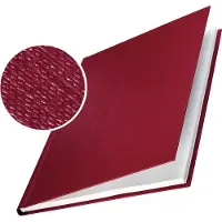 Leitz ImpressBIND - A4 (210 x 297 mm) - 105 ark - matt linbordeaux - stivdeksel - for impressBIND 140, impressBIND 280