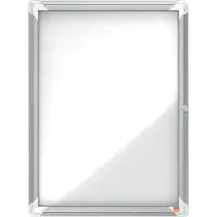 Nobo Premium Plus 4xa4 Ark Utendørs Display Magnetisk Hvit Bakgrunn