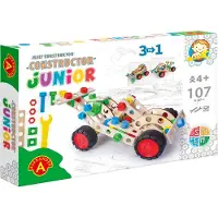 Alexander Junior Træ Konstruktionsbyggesæt 3-i-1 Sportsbil