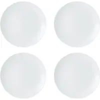 MIKASA Chalk 26.5 Cm Flat Tallerken 4 Enheter