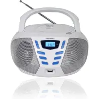 Blaupunkt BB7WH - Boombox - 2,4 Watt - hvit