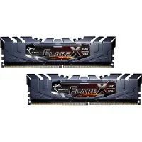 G.Skill Flare X DDR4-3200 - 32GB - CL16 - Dual Channel (2 pcs) - AMD Optimized - Svart