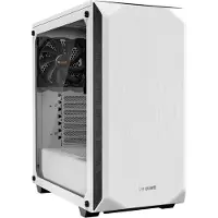 Be quiet! Pure Base 500 Window - Minitower - Tempered glass - ATX/Micro-ATX/ITX - ingen strømforsyning (ATX / PS/2) - hvit - USB/lyd