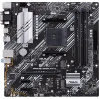 Asus PRIME B550M-A - Hovedkort - micro ATX - Socket AM4 - AMD B550 Chipset - USB 3.2 Gen 1, USB 3.2 Gen 2 - Gigabit LAN - innbygd grafikk (CPU kreves) - HD-lyd (8-kanalers)
