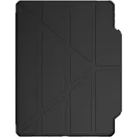 Itskins HYBRID // SOLID FOLIO - Lommebok for nettbrett - leatherette - svart - for Apple 10.9-inch iPad Air (4. generasjon)