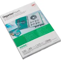 GBC OrganisePouch - Glanset - 229 x 303 mm lamineringspunger