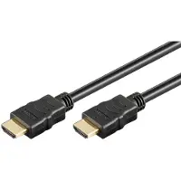 Goobay LC HDMI 2.0 Kabel - 1m - Svart