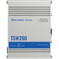 Teltonika TSW200 - Switch - DIN-skinnemonterbar - PoE+ (240 W)