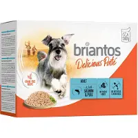 Briantos Delicious Paté 12 x 100 g - Laks