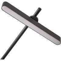 LINDBY LED-taklampe Eldrin, 4 lyskilder, svart, lyslist
