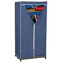 Songmics Armadio Jolly 75x50x160cm blå 8004226340249
