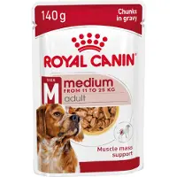 Royal Canin Medium Adult 140g Våtfôr Til Hund 10 Enheter
