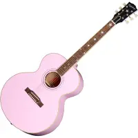 Epiphone J-180 LS Inspired by Gibson Custom Pink