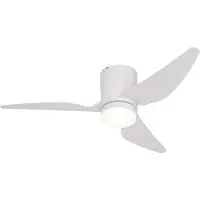 QAZQA Takvifte hvit 123 cm inkl. LED dimbar med fjernkontroll - Patty