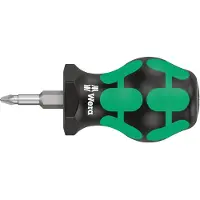 Wera 355 pz pozidriv-head stubby/carburetor screwdriver pz 1 x 25 mm