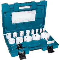 Makita - Hullsagsett - for tre, plast, aluminium, stål - 16 deler