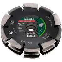 Metabo 628299000, 12,5 cm, 2,22 cm, 12200 rpm, 3 cm, , 1 stk