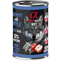 Alpha Spirit AlphaSpirit Anchovy with red apple 400 g - (6 pk/ps)