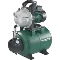 Metabo HWW 4000/25 G, Tilførsel pumpe, 1100 W, AC, 4,6 stang, 4000 l/t, IPX4