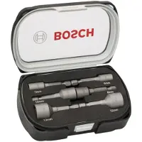 Bosch - Koppnøkkelsett - 6 deler - 6 mm, 7 mm, 8 mm, 10 mm, 12 mm, 13 mm - lengde: 50 mm
