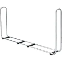 Wolfcraft GmbH 5122000, Vedholder, Stål, Svart, Grå, 1,17 m³, 25 - 50 cm, 1720 mm