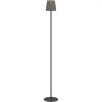 Eglo FIORANA gulvlampe H1405 E14 sort/kappuccino-gull