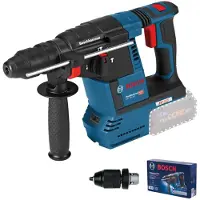 Bosch Batteridrevet borhammer med SDS plus GBH 18V-26 F Professional Solo i pappeske med ekstrahåndtak