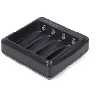 EnerGenie - 4-6 t USB-batterilader - (for 1 - 4 AA/AAA) - 0.4 A - svart