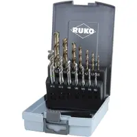 RUKO 245052RO Maskine-gevindbor-sæt 14 dele DIN 371, DIN 376 HSSE-Co 5 1 Set