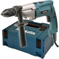 Makita HP2071J - Hammerbor - 1010 W - 2 hastigheter - nøkkelfri borhylse 13 mm