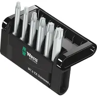 Wera Bc Tx Universal 1 Torx-bitssett 6 Stykker