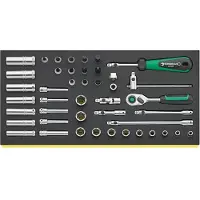 Stahlwille Quickrelease 1/4´´ Tcs Skrallesett 44 Stykker