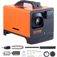 Vevor Diesel Luftvarmer Alt-i-ett 12V 5-8KW LCD Fjernkontroll for Bil/Bobil